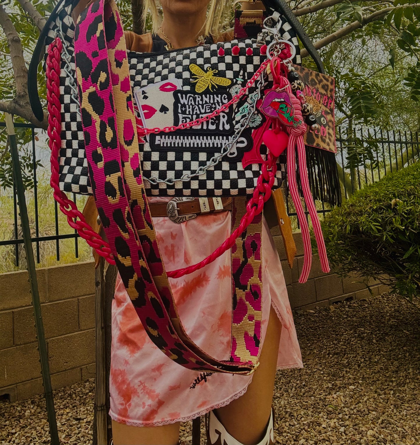 CO- NO FILTER WILD+** THE SAN TAN BAG  **3 STRAPS INCLUDED