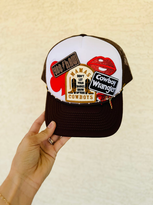 CM CO. Yes haw mama Trucker