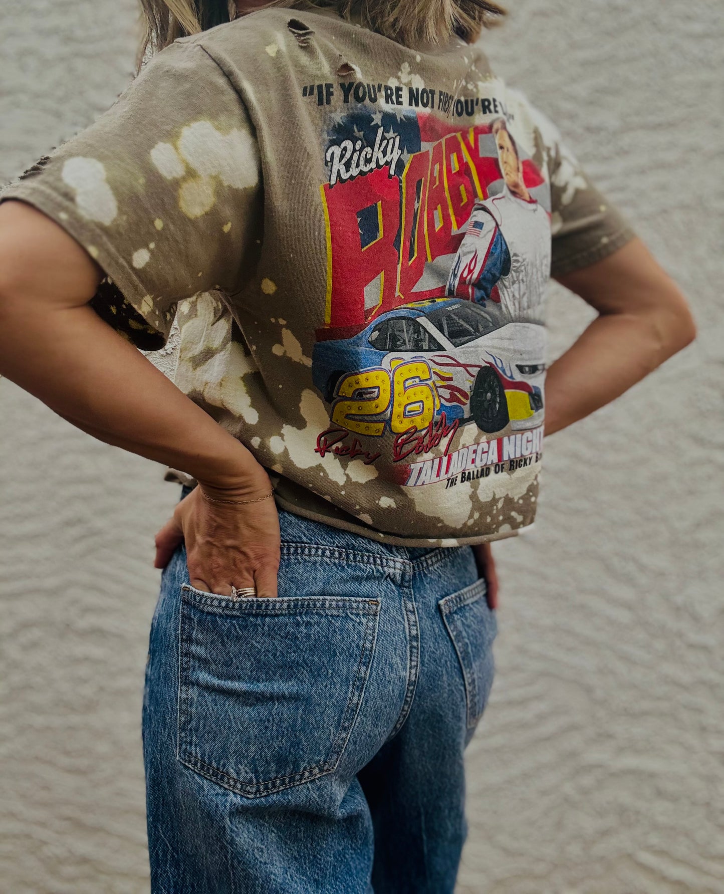 DT-Vintage 26 race+Dad Tshirt MEDIUM