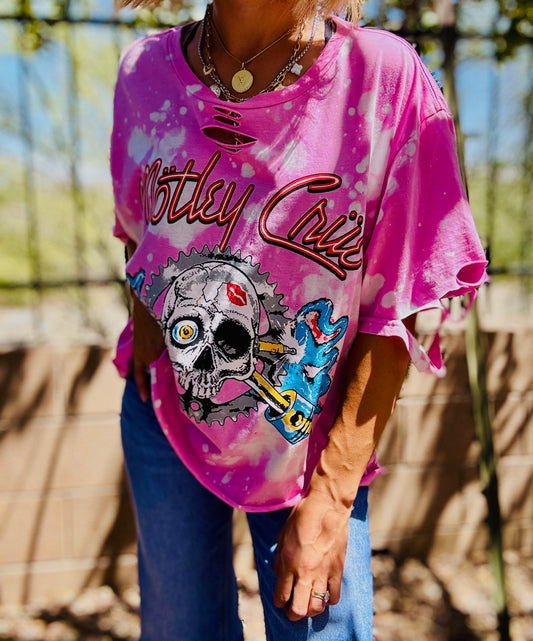 TEE-GIRLS GIRLS GIRLS - DAD TEE XL