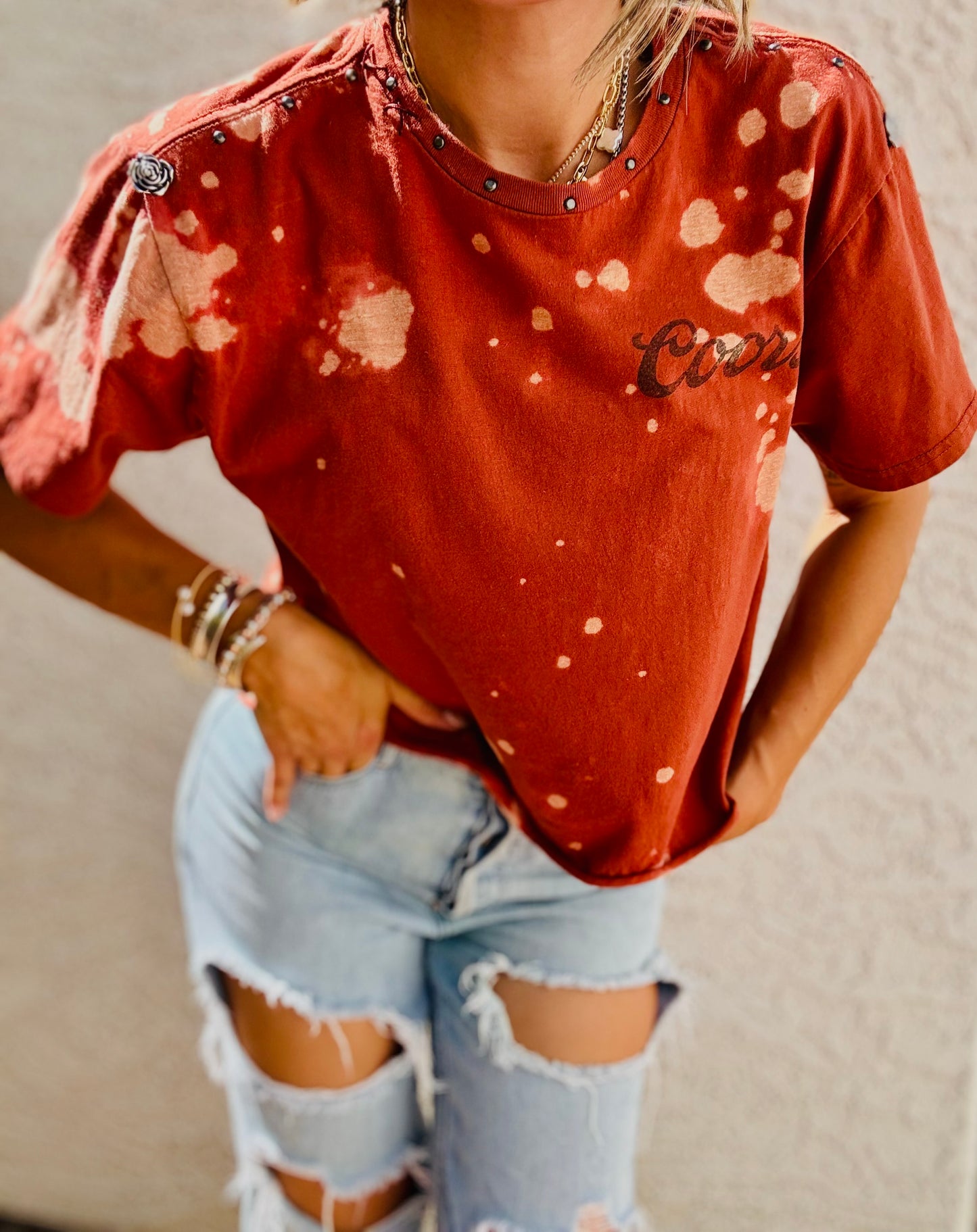 TEE-rustic rodeo - DAD TEE MENS SMALL