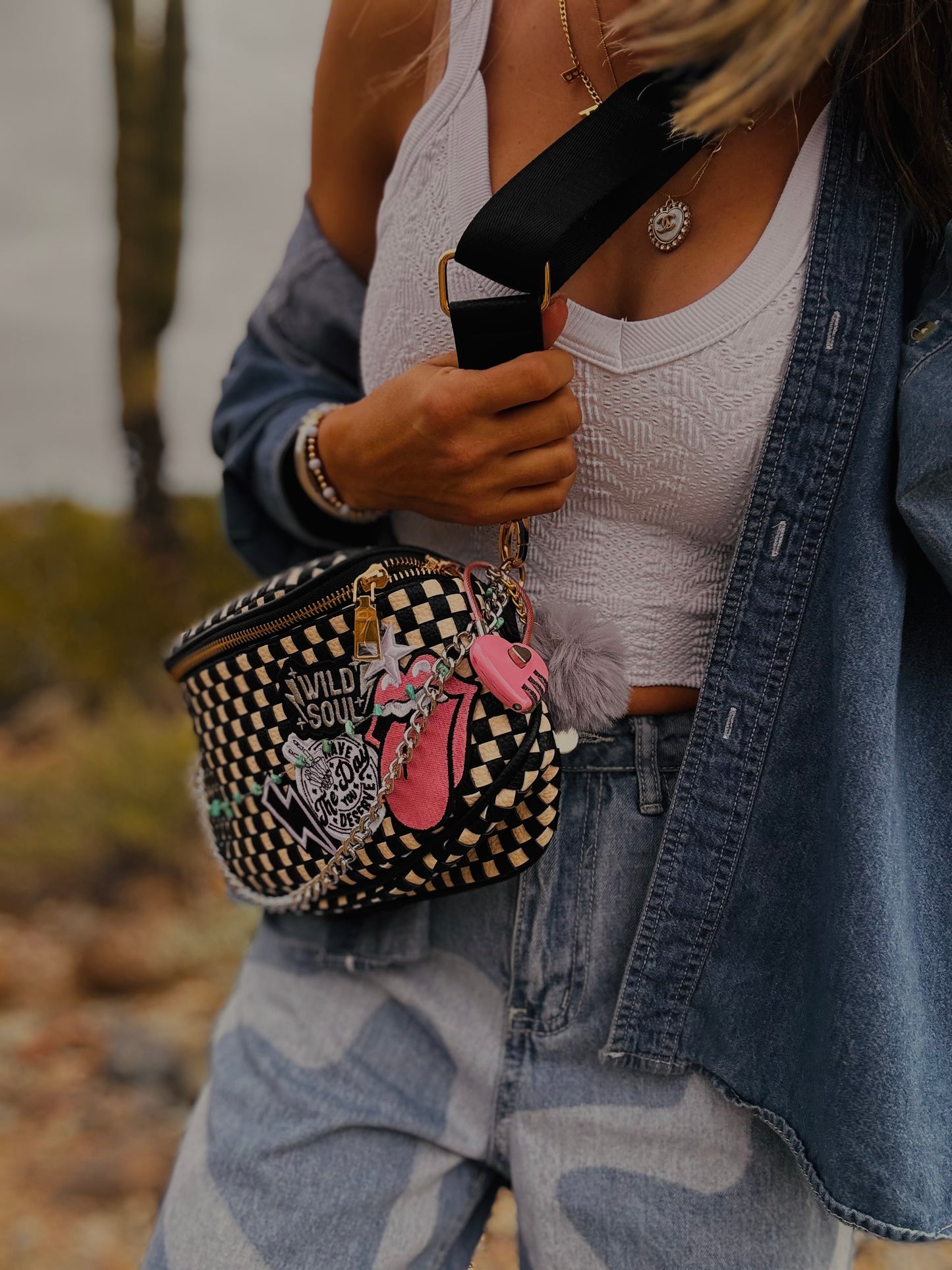 NY-wild soul day you deserve OG 2 +turquoise ++PHOENIX BAG