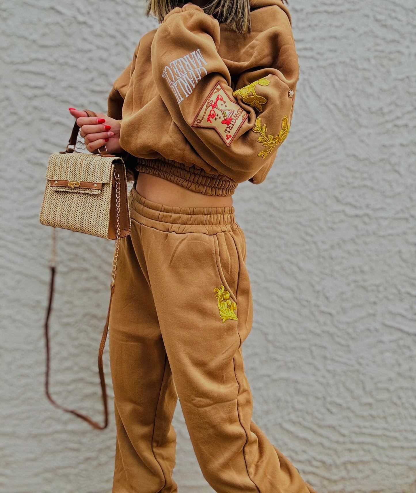 BBH-Betty Button Jogger 2piece Set-Cowgirl cocktail club