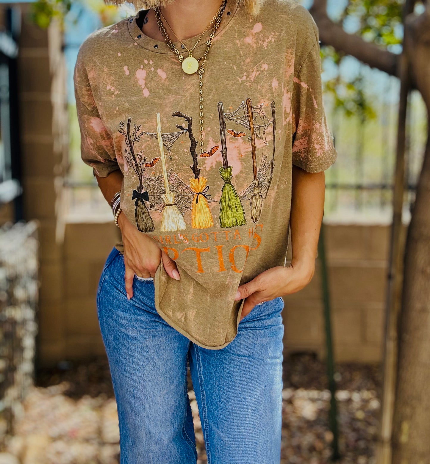 MD-a girls got to have options - DAD TEE LARGE MORE MED/LG