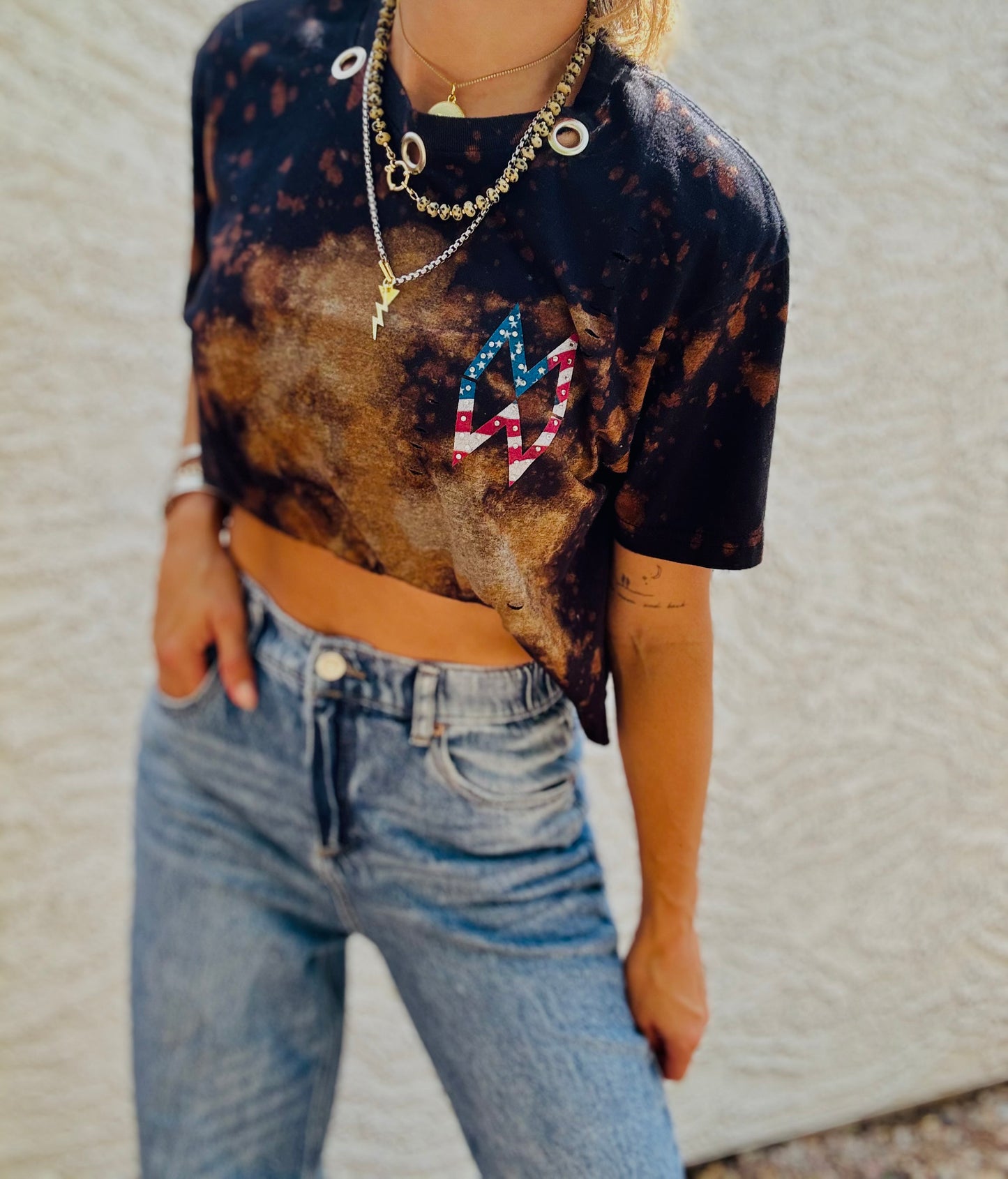 TEE-MW concert dangerous flag - DAD TEE MEDIUM