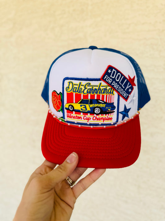 CM CO. Dale & Dolly murica Trucker