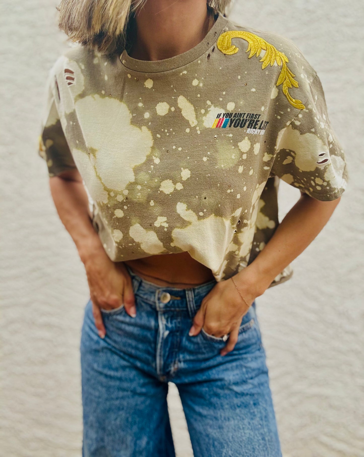 DT-Vintage 26 race+Dad Tshirt MEDIUM