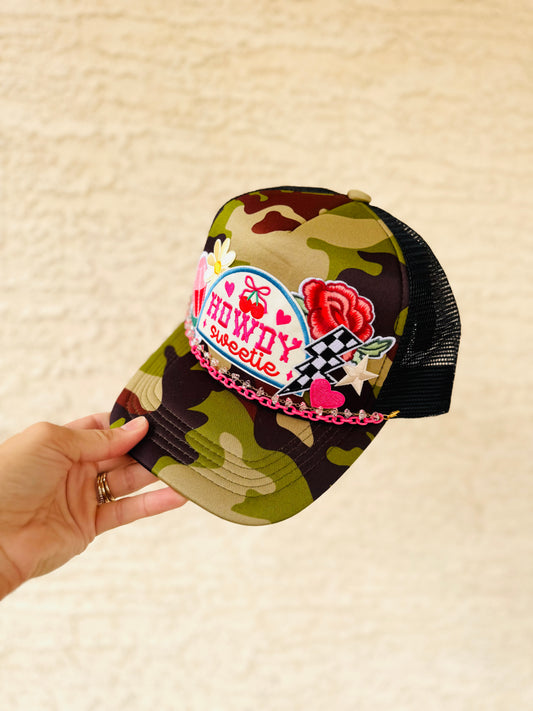 PT- CAMO HOWDY SWEETIE PINK BABE