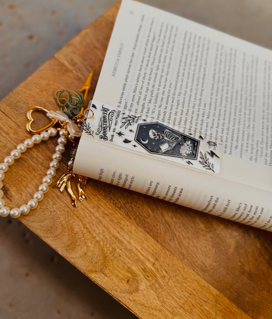 BBC- booktrovert skeleton+ dragon and sword
