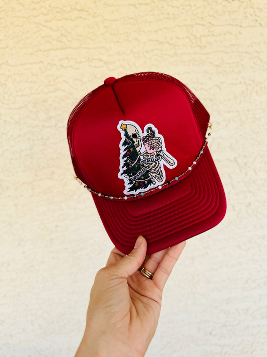 9-sorta merry sorta scary merlot traditional Trucker