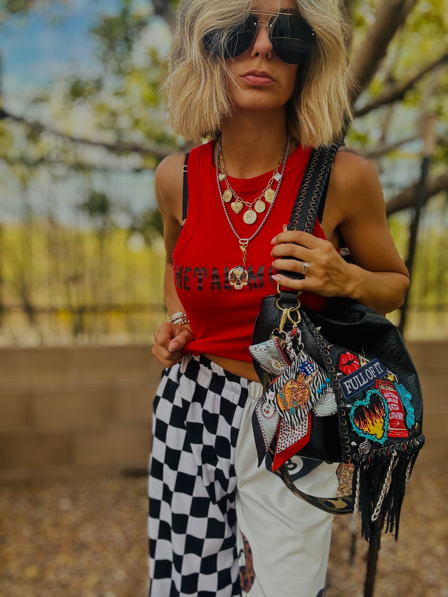 CO-FULL OF IT whatever lights your match cowboy - crossbody strap included** The Jerome**