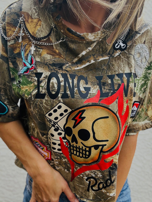 VTS- Long live rad women+ Camo + Vixen Tshirt