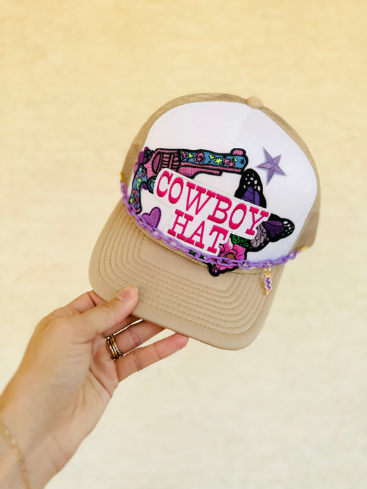 888 Cowboy hat purple