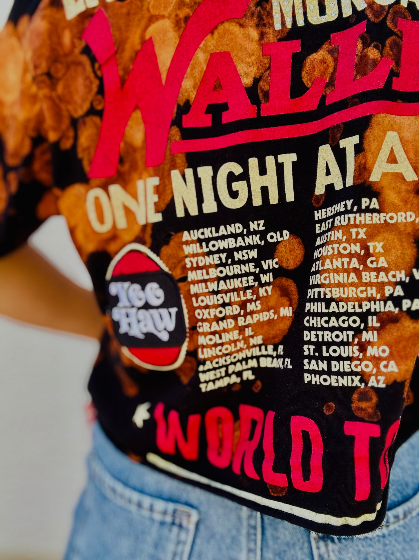 TEE-MW CONCERT BADDIE  - DAD TEE LARGE FITS LIKE MEDIUM