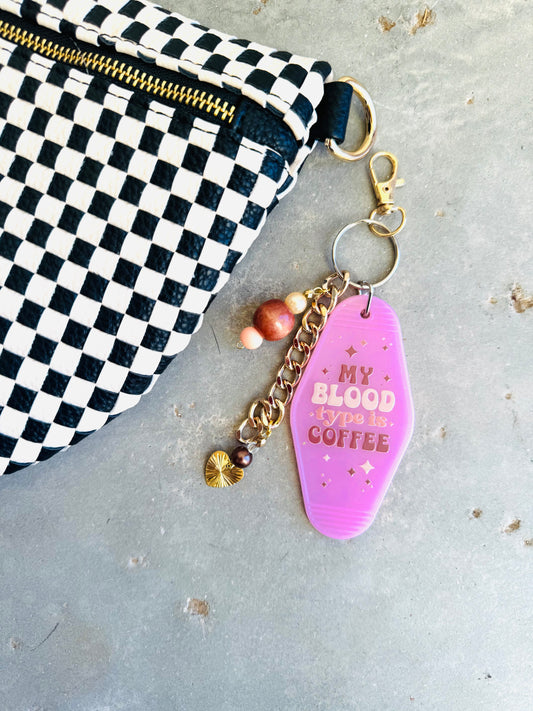 CK-my blood type is coffee