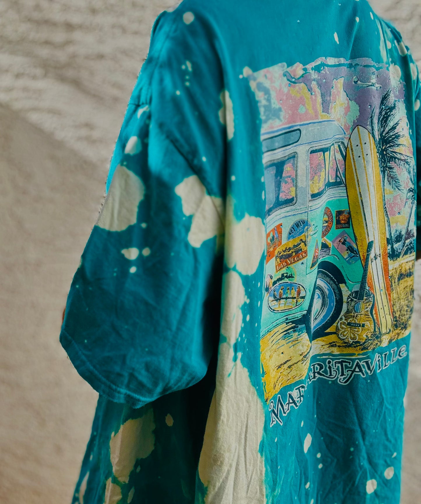 TEE- vintage 5 o’clock somewhere - DAD KIMONO TEE MENS 2XL