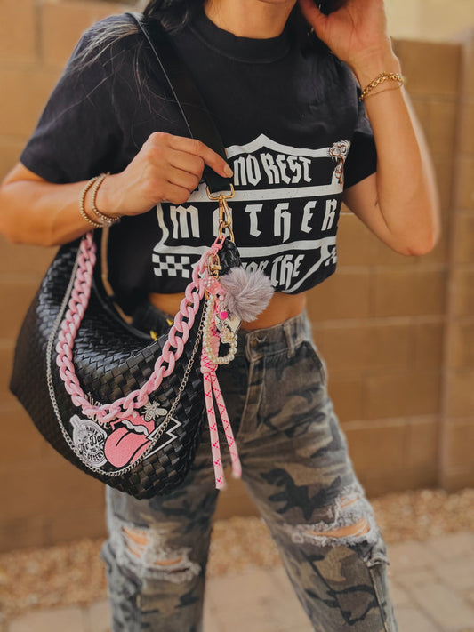 OO-WILD SOUL day you deserve - XL SEDONA INSPIRED Woven CROSSBODY INCLUDED