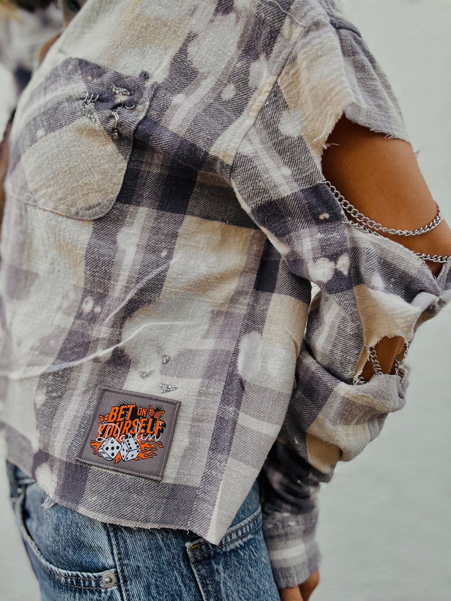 VTS- Bet on yourself + Vixen long sleeve Flannel