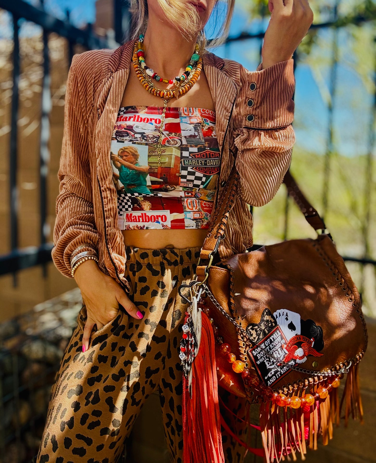 CD-LIVE FREE ride fast - crossbody strap included** The Jerome**
