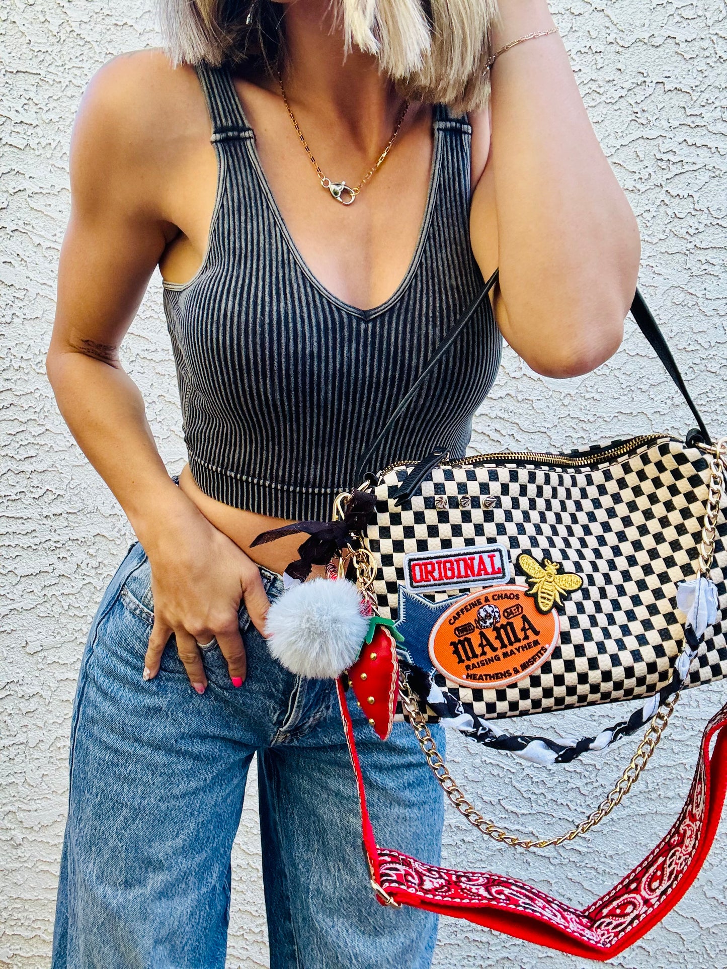 SM- OG edgy chaos mama￼+** GILBERT ** multi straps