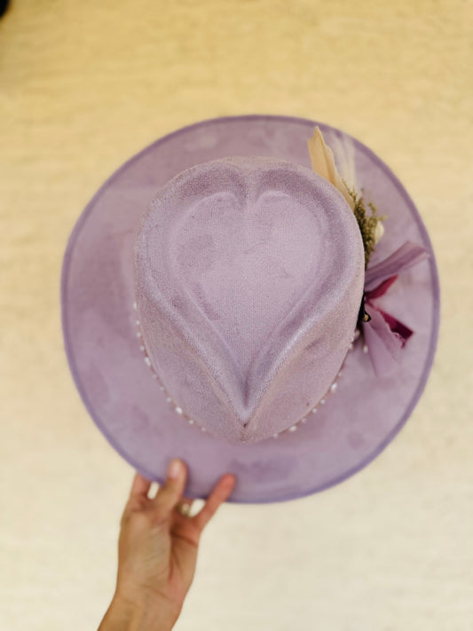 CM- COWBOY LAVENDER SWEETHEART BRIM