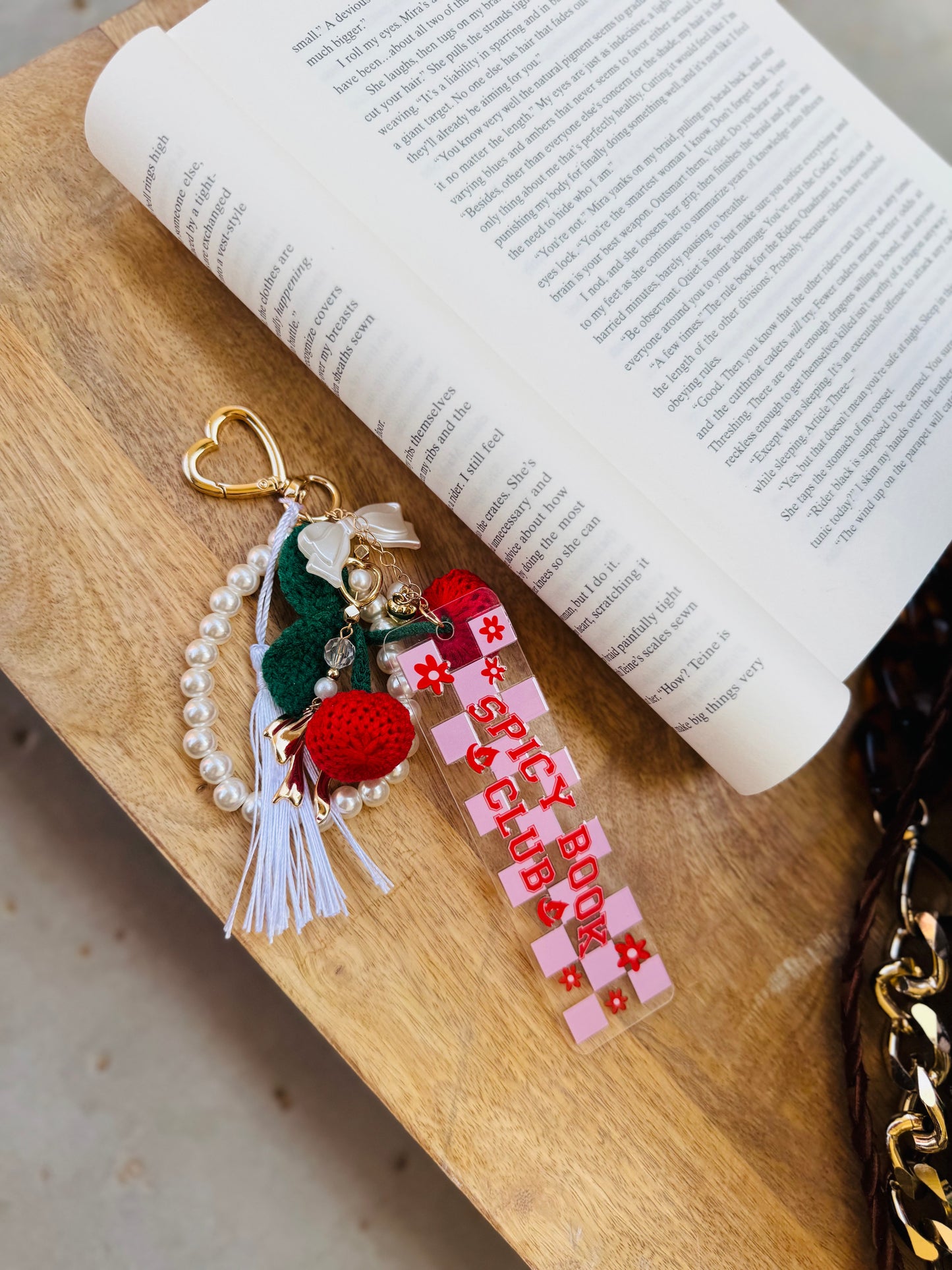 BBC-spicy book club, checkered, and daisies ￼