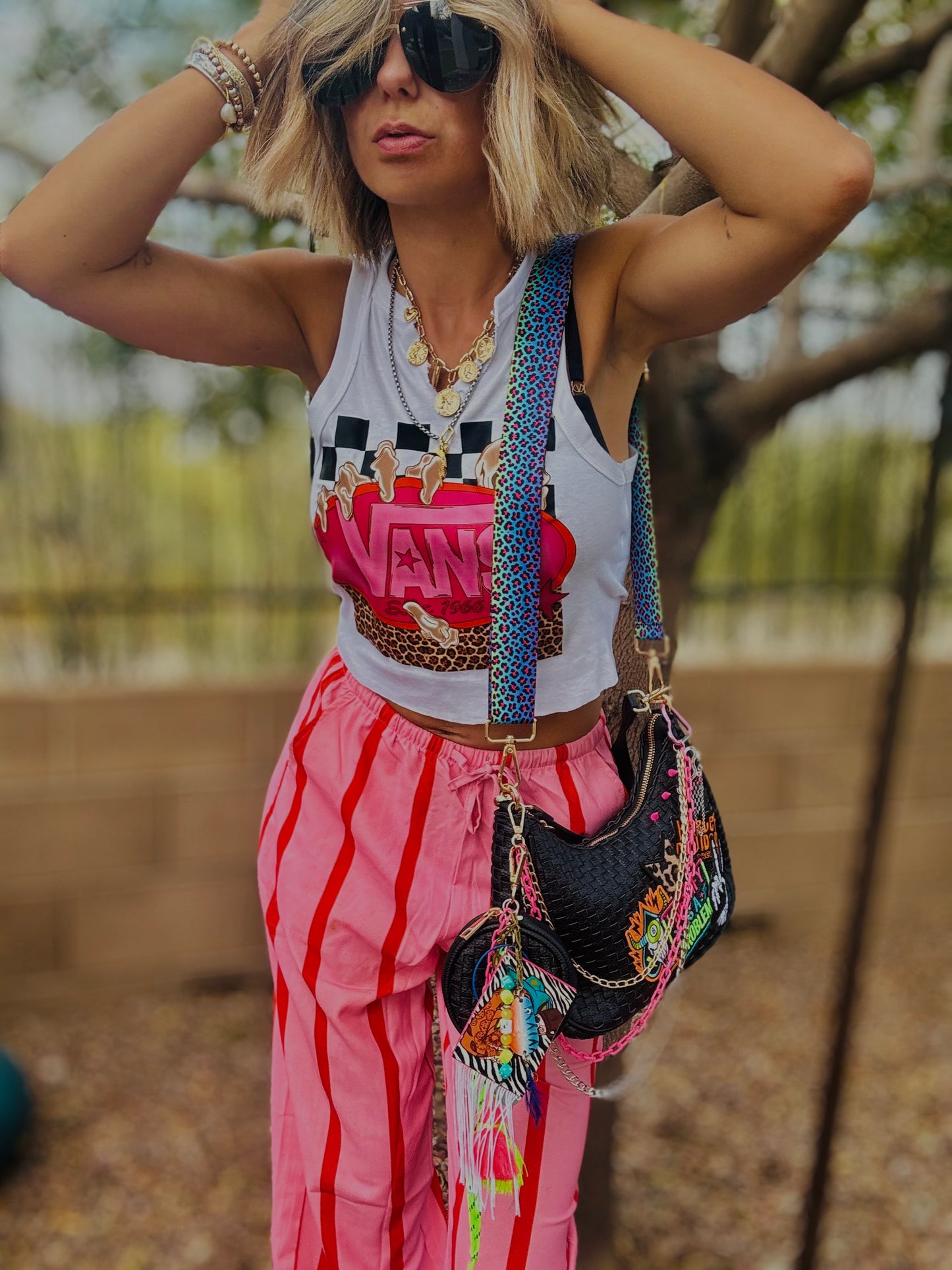 CO-neon Lisa inspired I identify as the problem bike baddie +** The Havasu  **3 STRAPS INCLUDED