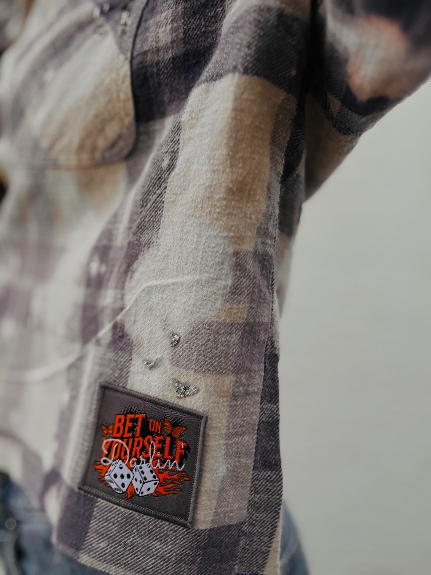 VTS- Bet on yourself + Vixen long sleeve Flannel