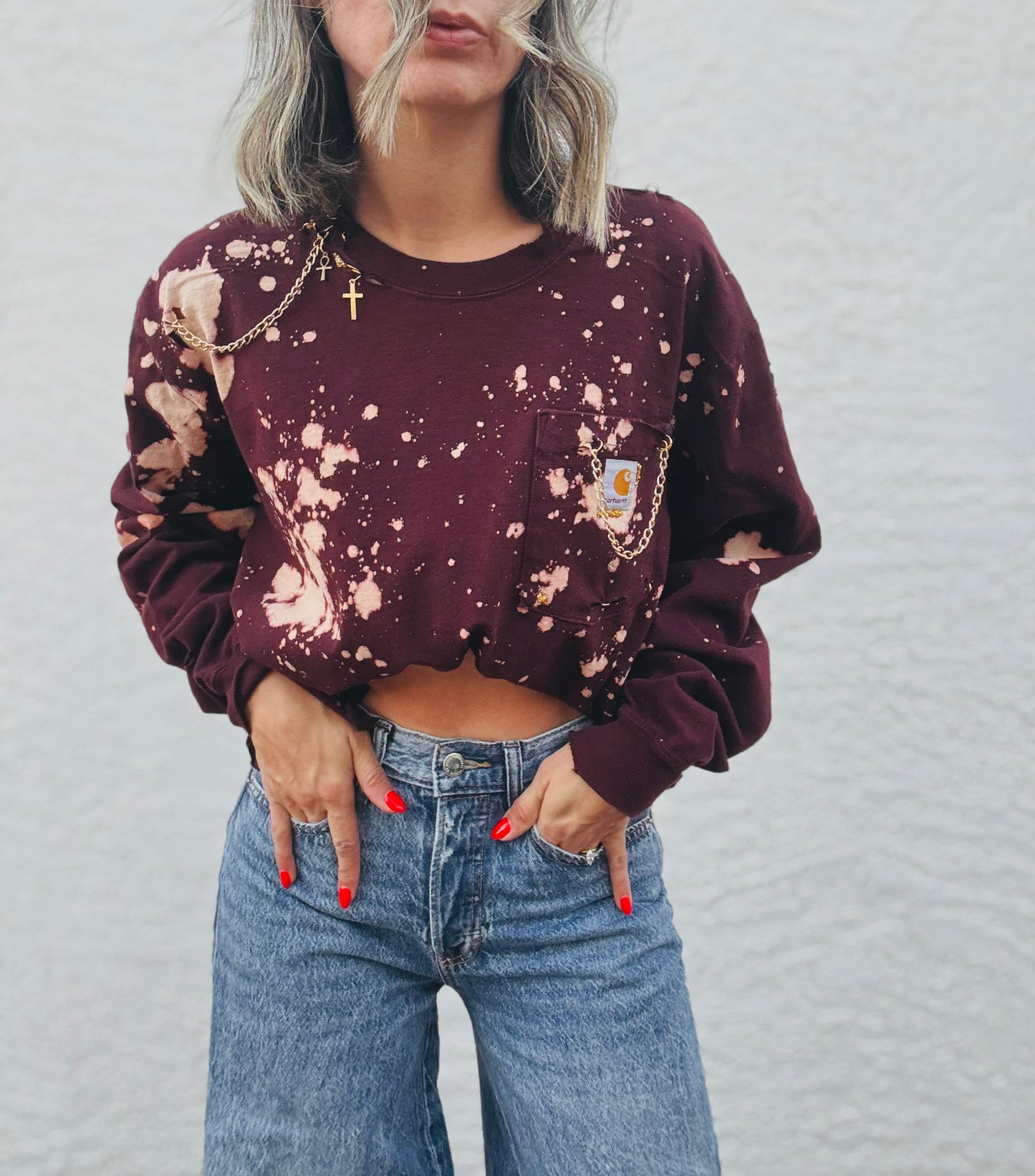 VTS- plum merlo washed + Vixen long sleeve Flannel