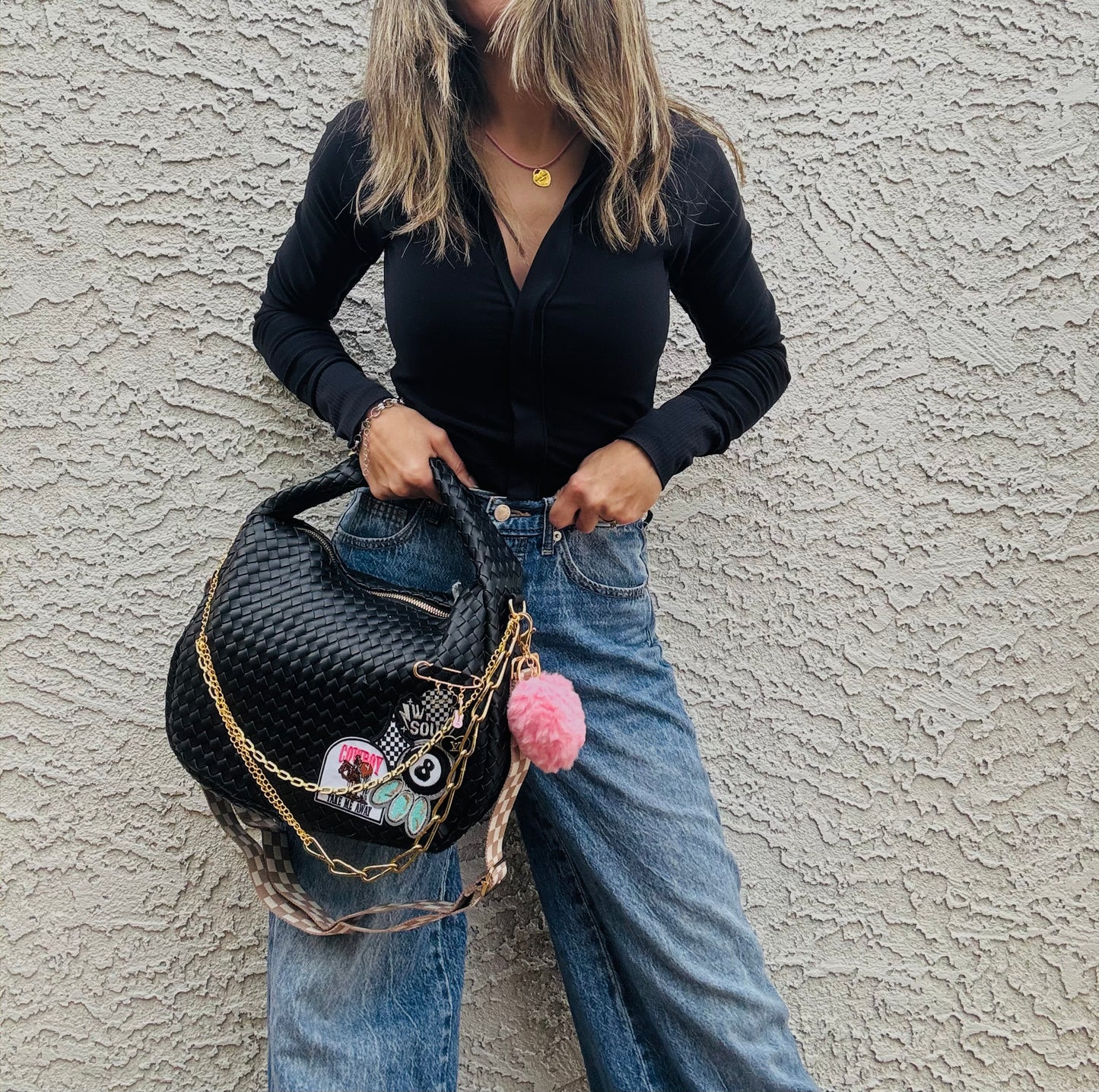 AM-Cowboy take me away  *CHANDLER BAG** black
