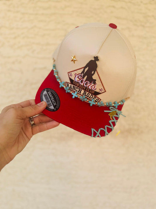 HR-Premium Rodeo Babe Stitched Trucker