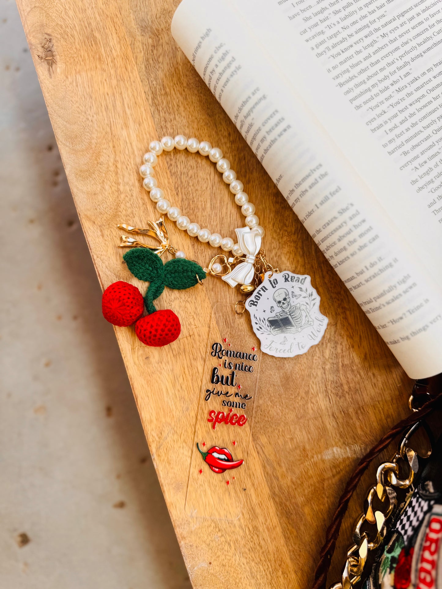 BBC- romance is nice… But give me some spice+ born to read skull and cherries