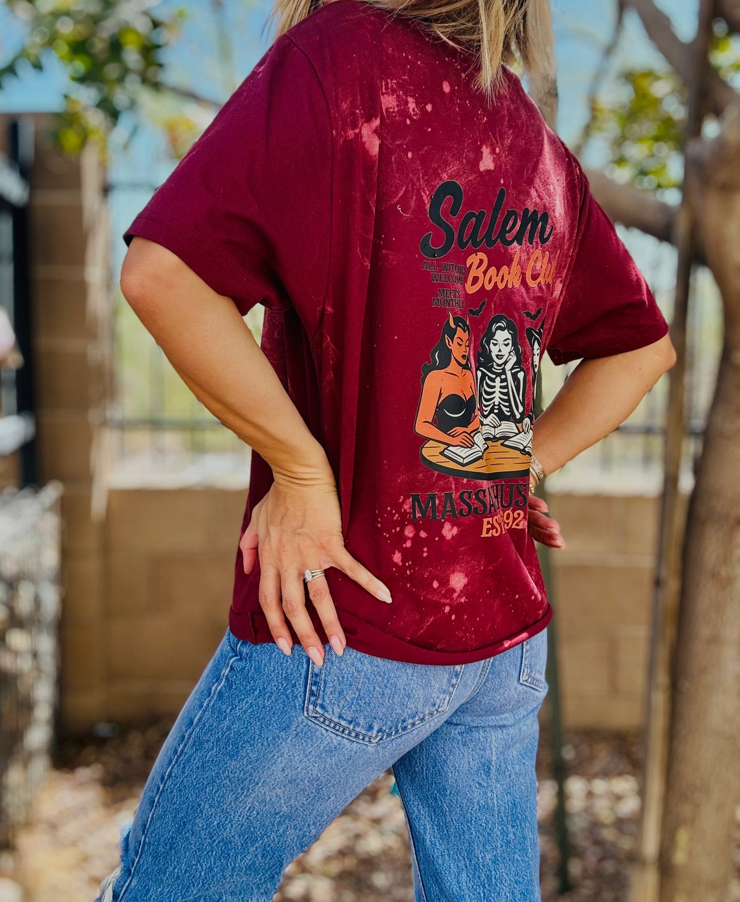 MD-Salem book club  - DAD TEE LARGE