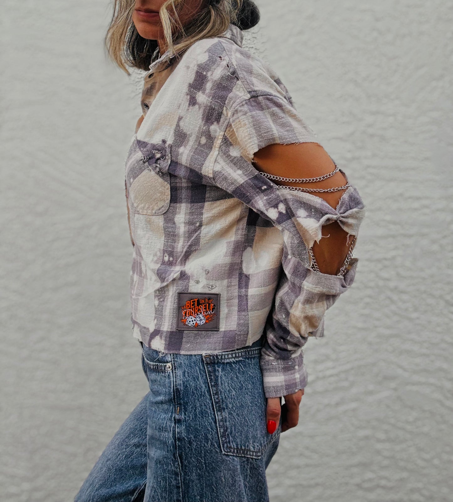 VTS- Bet on yourself + Vixen long sleeve Flannel