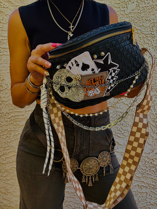 BBBC-bet on yourself ++ multiple buttons and charms￼+PHOENIX BAG