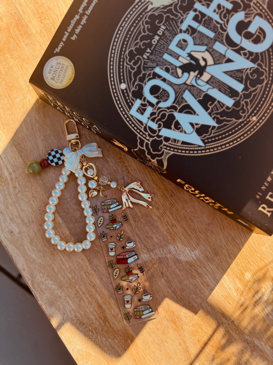 BBC-hand beaded+books and coffee fall vibes