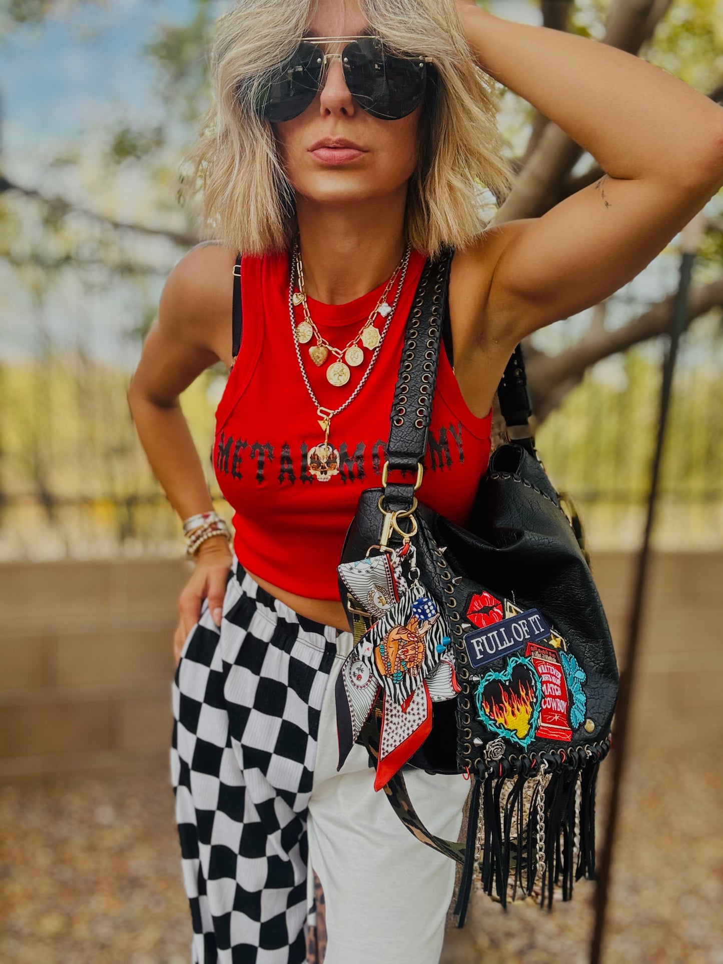 CO-FULL OF IT whatever lights your match cowboy - crossbody strap included** The Jerome**