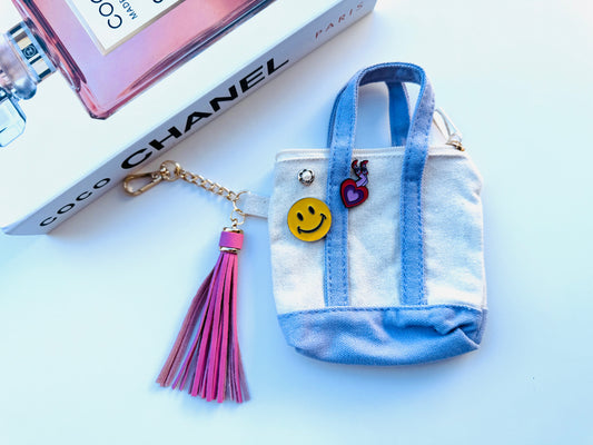 BFS- mini tote bag charm 7