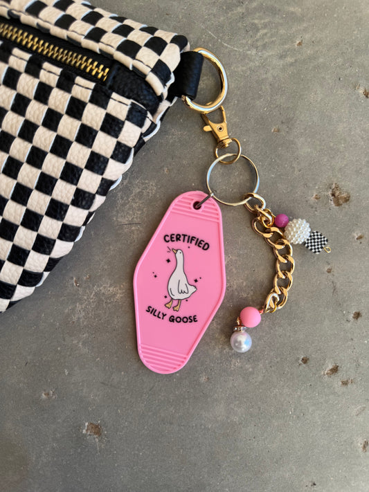 CK-certified, silly goose pink 