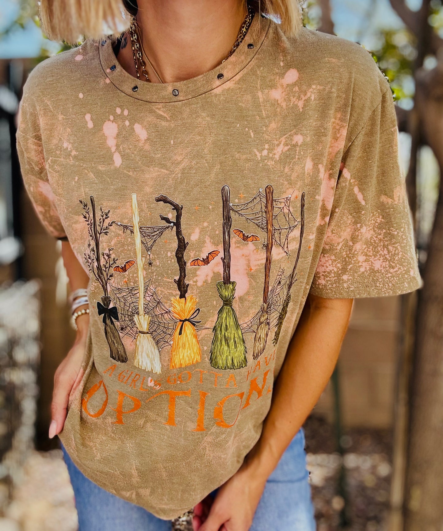 MD-a girls got to have options - DAD TEE LARGE MORE MED/LG