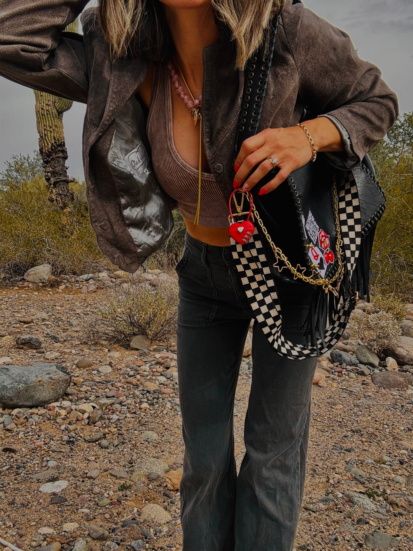 XO-QUEEN I have no filter - crossbody strap included** The Jerome**