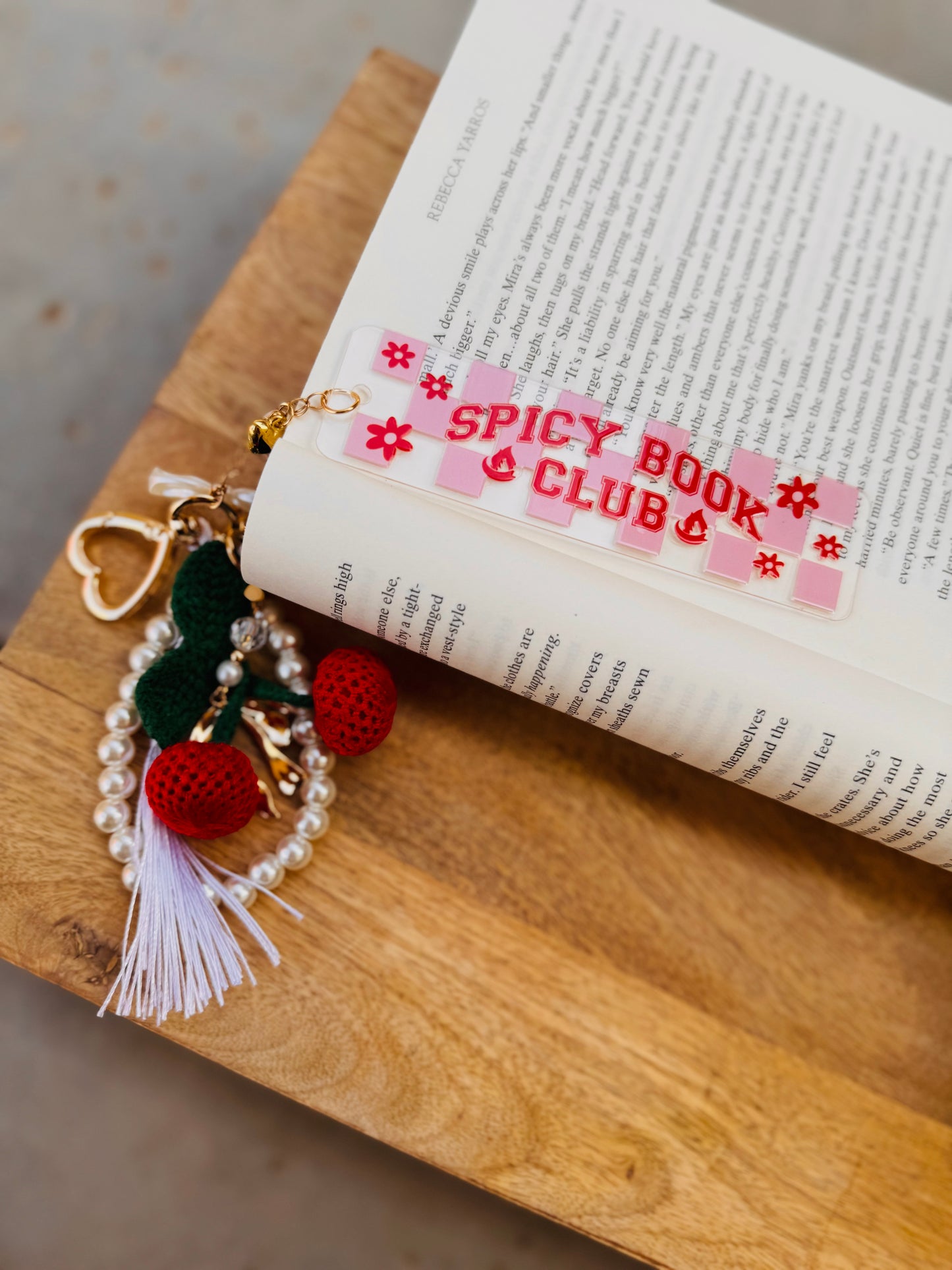 BBC-spicy book club, checkered, and daisies ￼