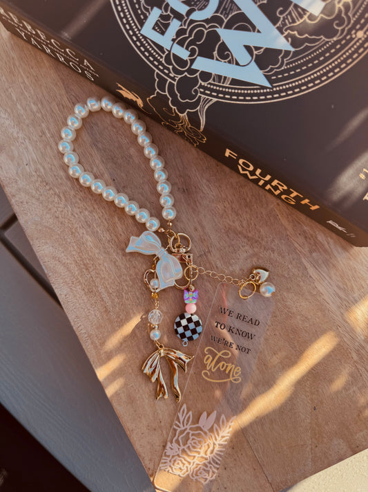 BBC-hand beaded+ We read to know that we are not alone.