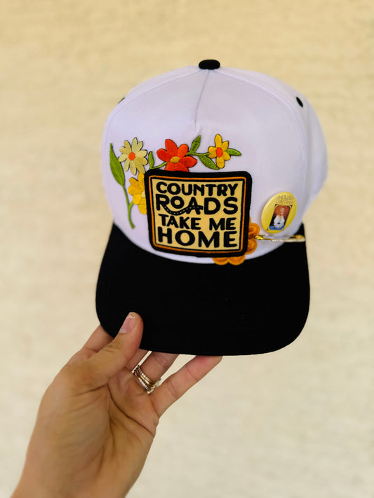 CM CO. Country roads and Dolly  vintage Trucker