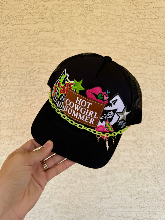 8-Hot cowgirl summer premium black