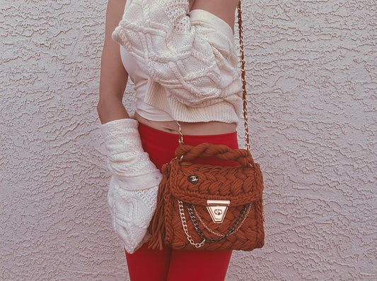 FF- Copper darlin ** upcycled genuine designer button ** + THE SERENA