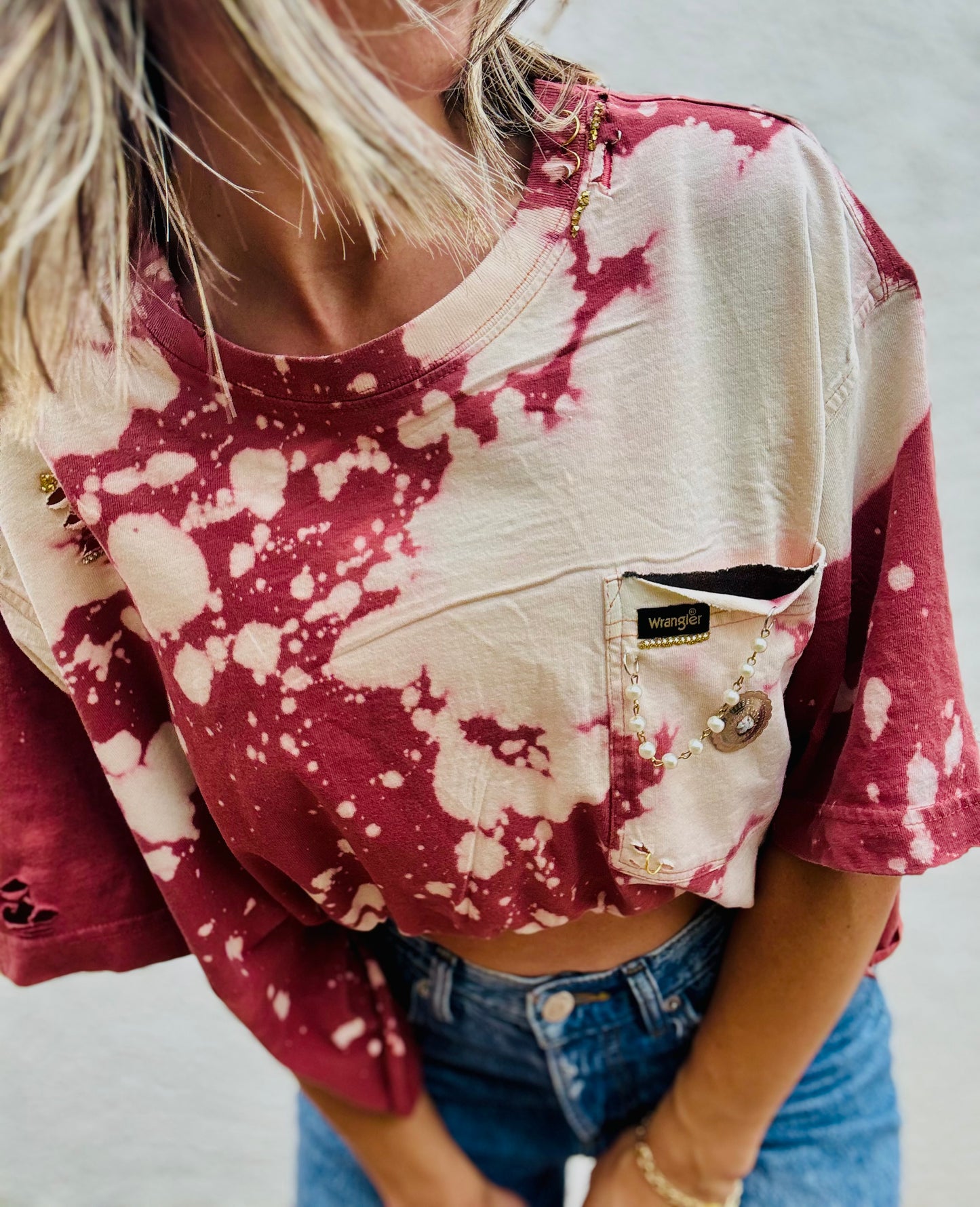 VTS-wrangling concho pocket+ Vixen Tshirt