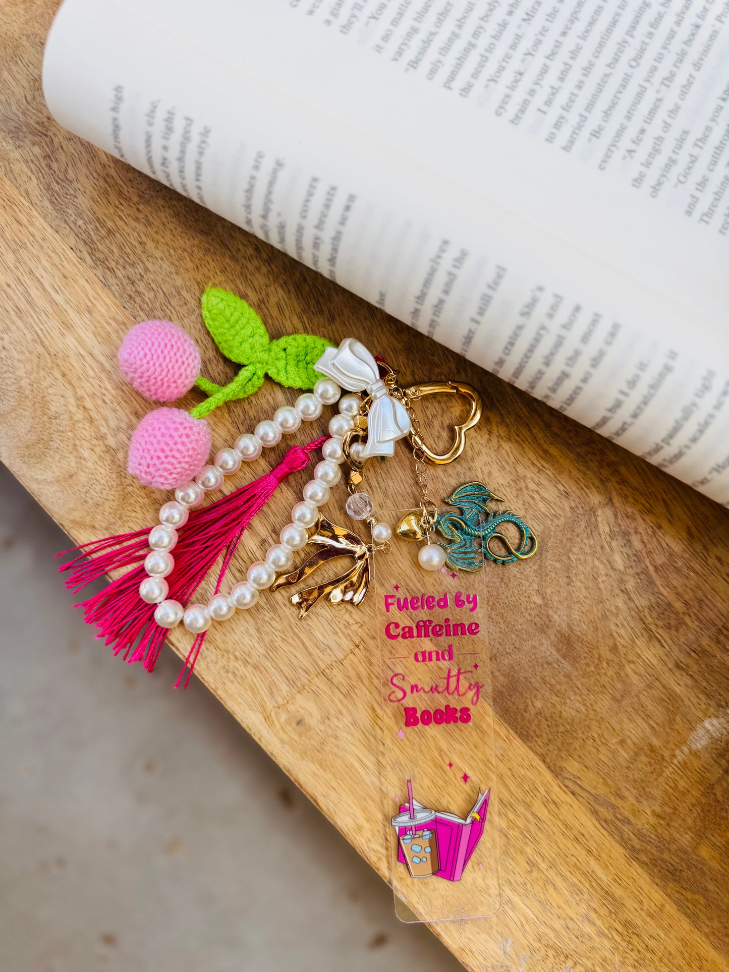 BBC-fueled by caffeine and Smutty books+ Pink & dragon