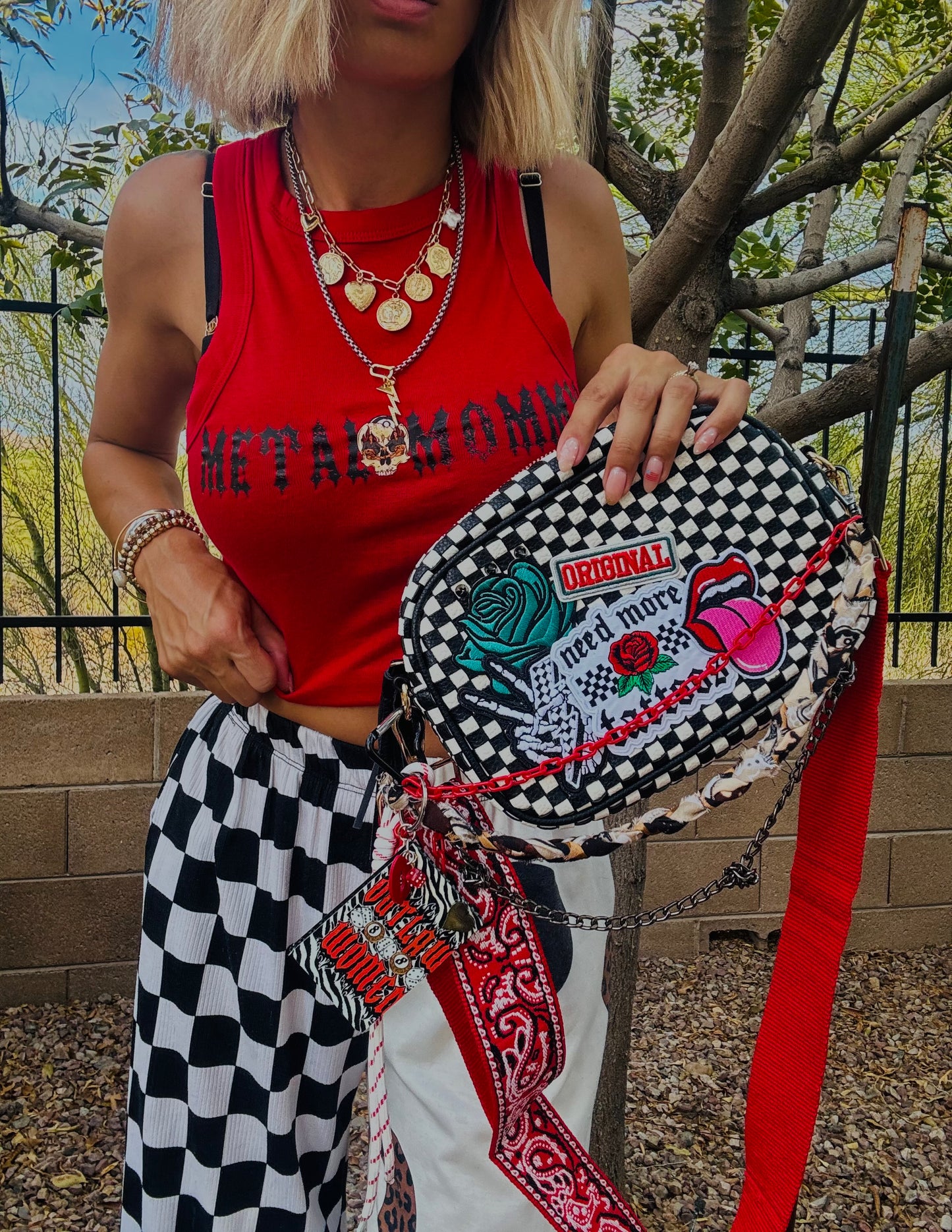 CO-ORIGINAL NEED MORE TATTOOS -*Page Bag* 2 STRAPS INCLUDED 3 ways to wear