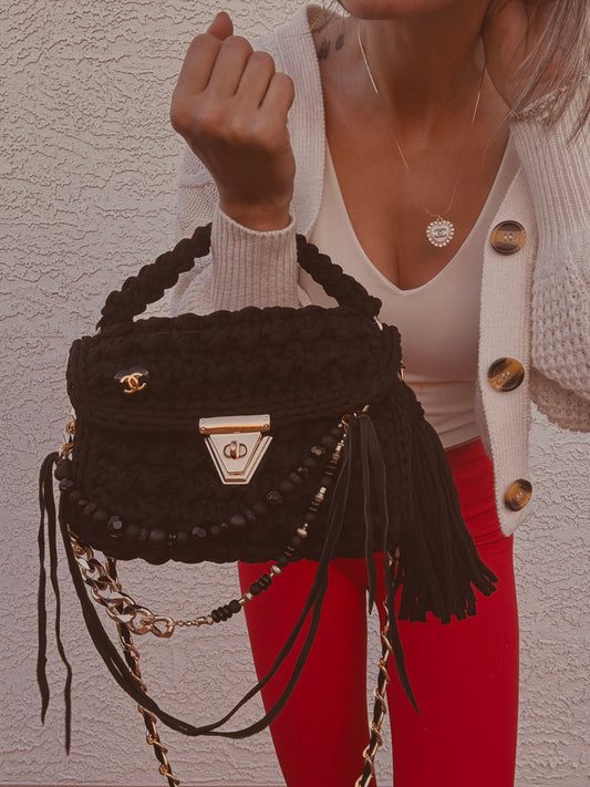 FF-Shes Badass **upcycled genuine designer button ** + THE SERENA